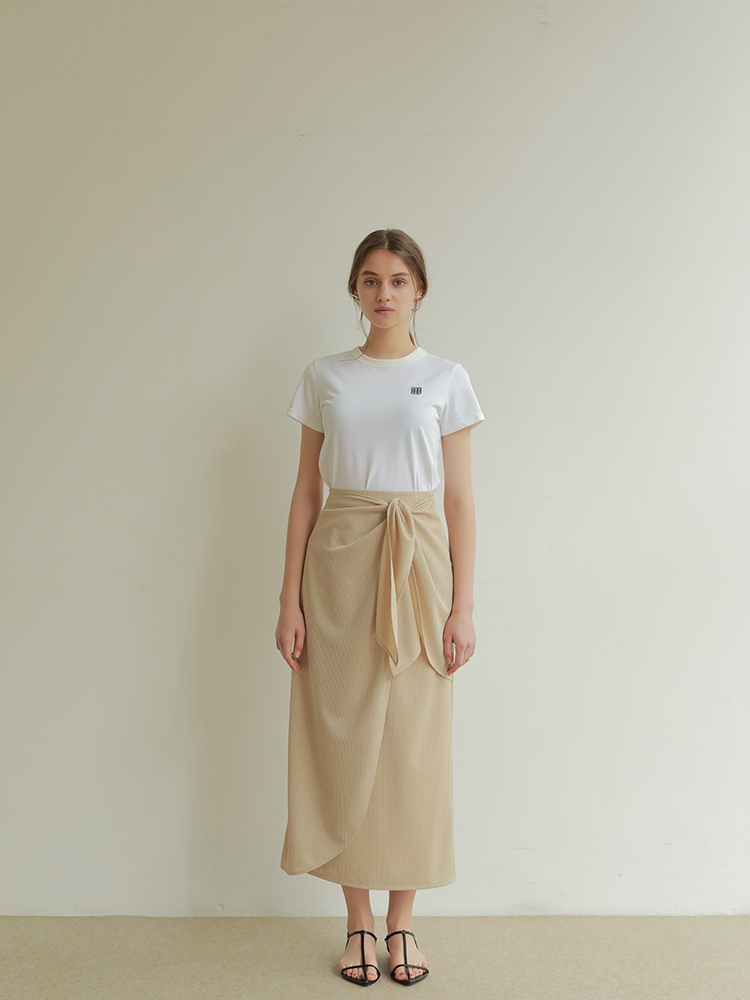 【 price down】リボンデザインスカート