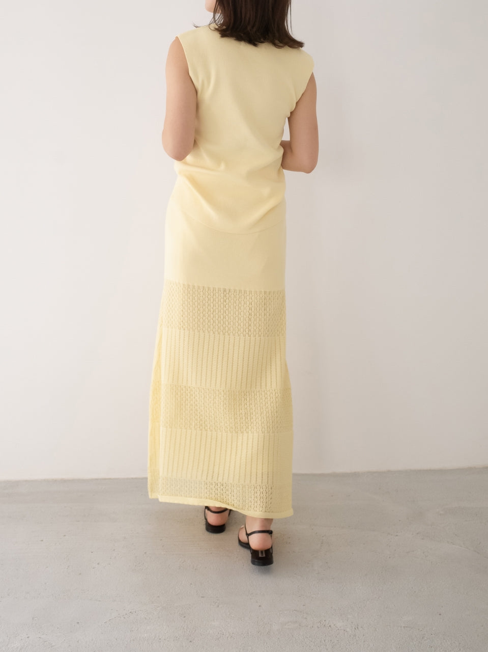 【 price down】クロシェニットスカート