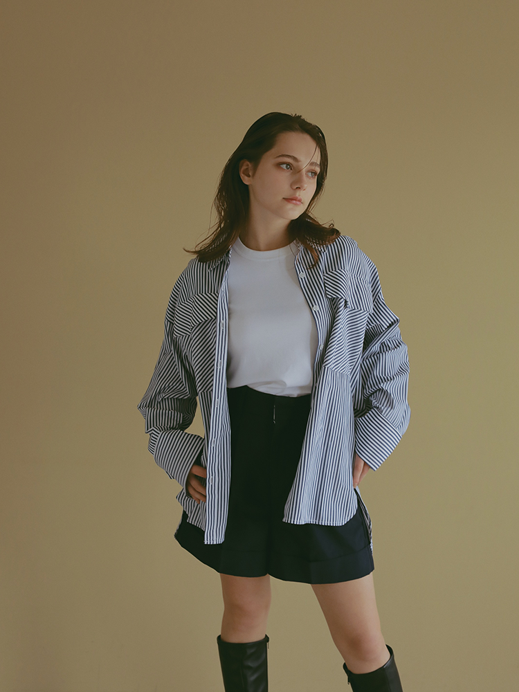 【 price down】タックショートパンツ