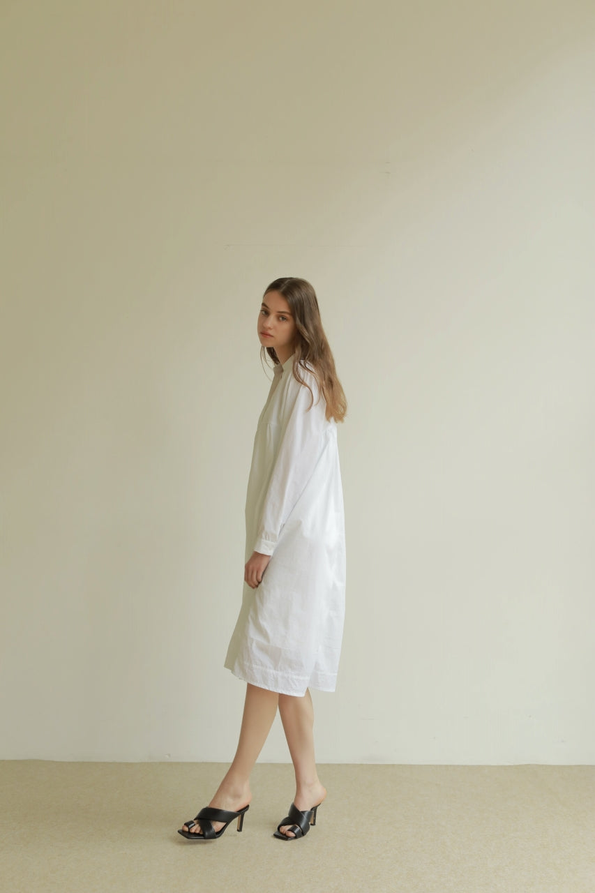 【 price down】スキッパーシャツワンピース