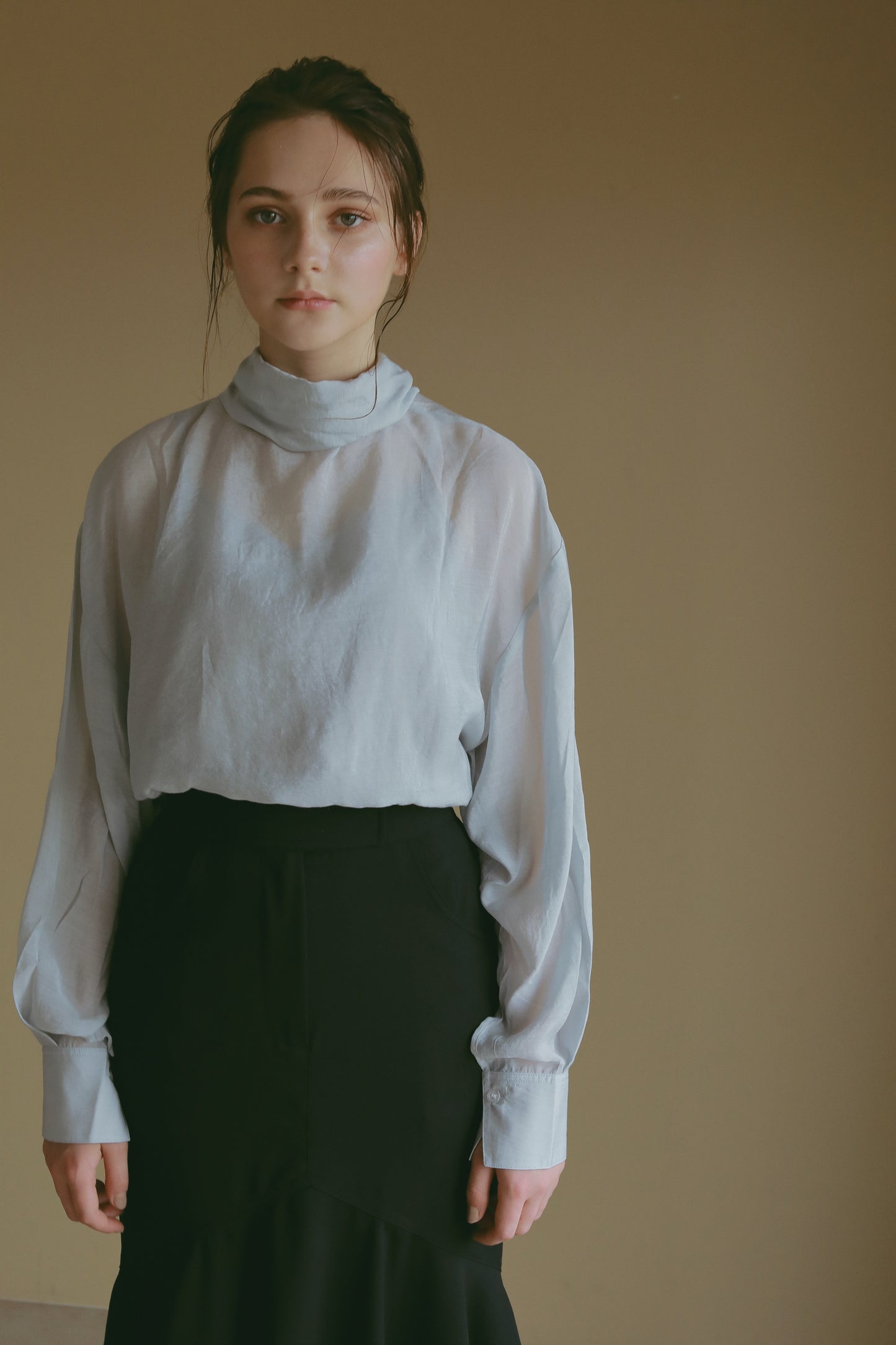 【 price down】2wayシースルーブラウス