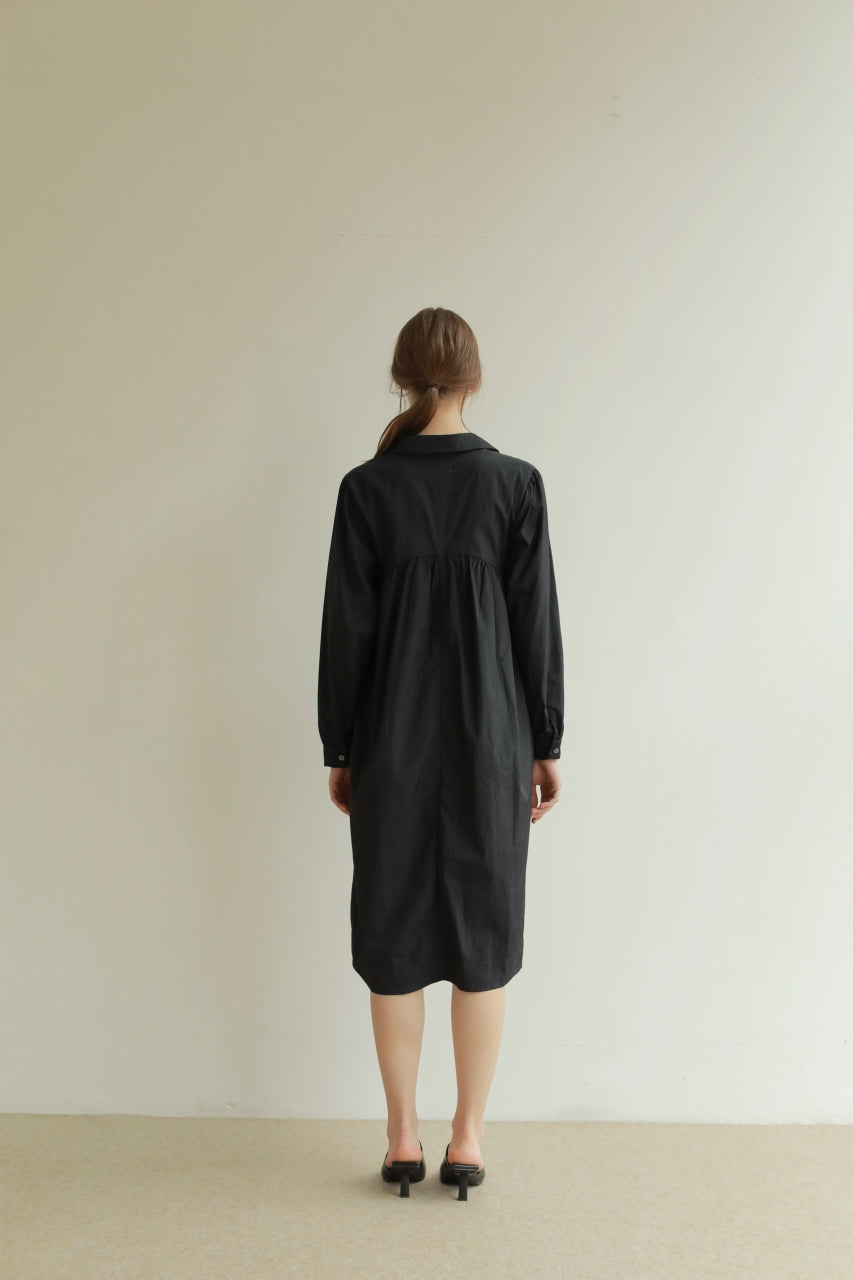 【 price down】スキッパーシャツワンピース