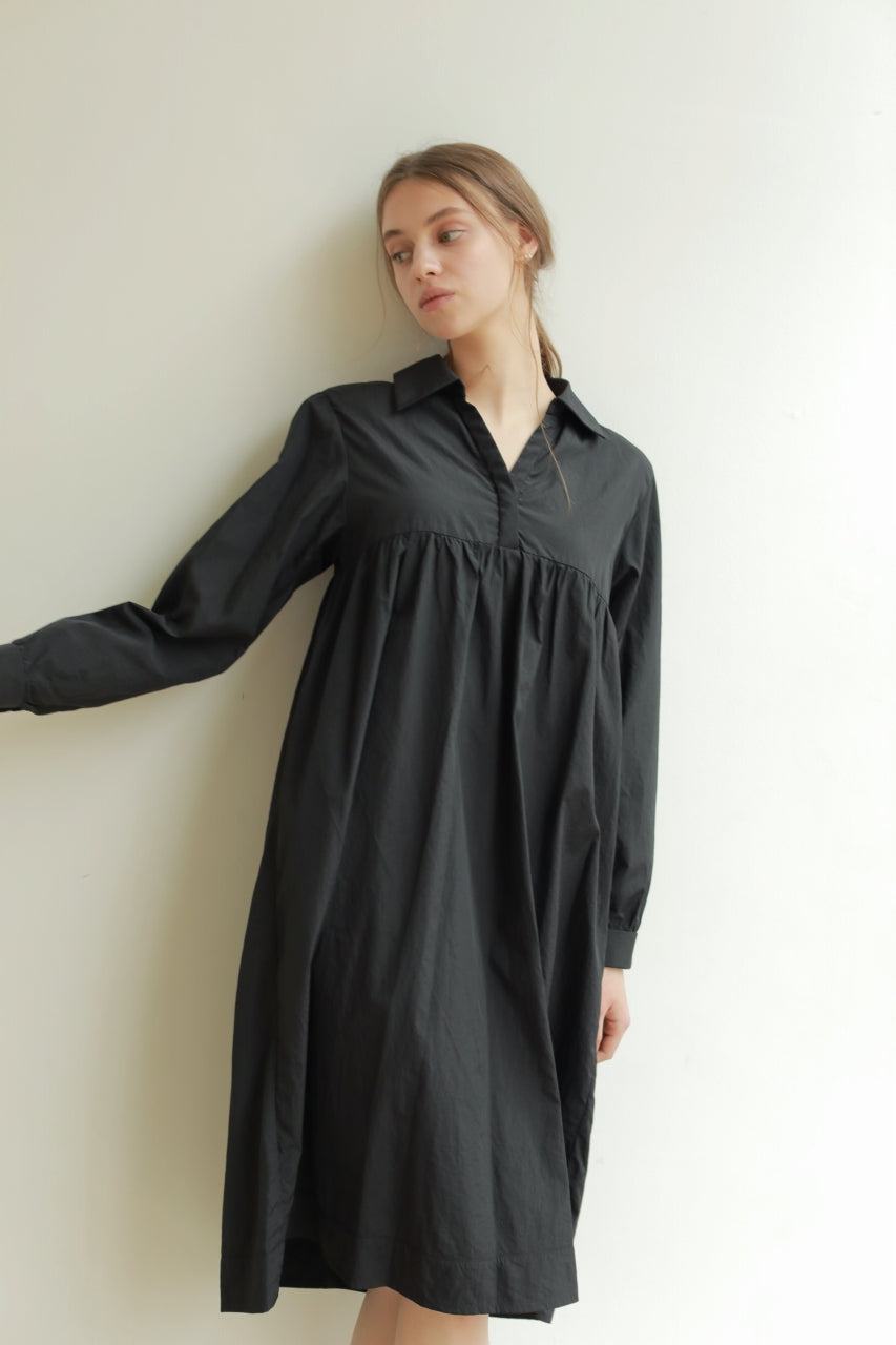 【 price down】スキッパーシャツワンピース