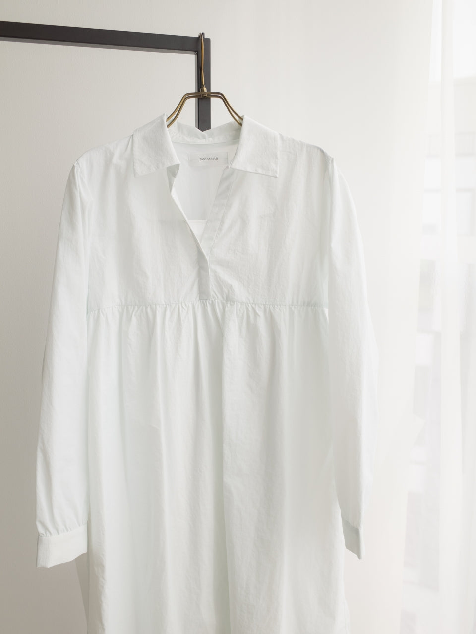 【 price down】スキッパーシャツワンピース